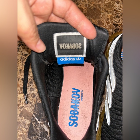 Sobakov adidas Black and Brown Men's Sneakers - Picture 4 of 9